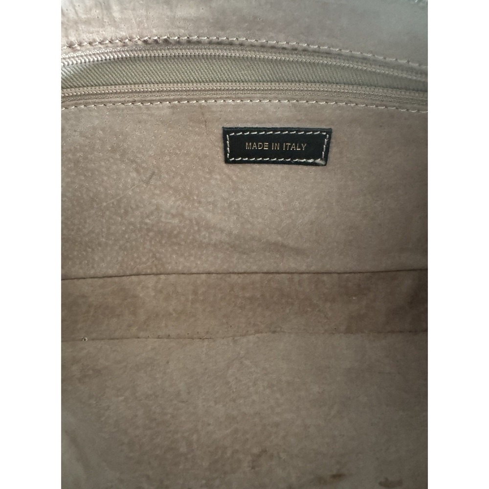 1990s Kate Spade New York Black‎  Leather Baguette Made in Italy - Picture 5 of 10